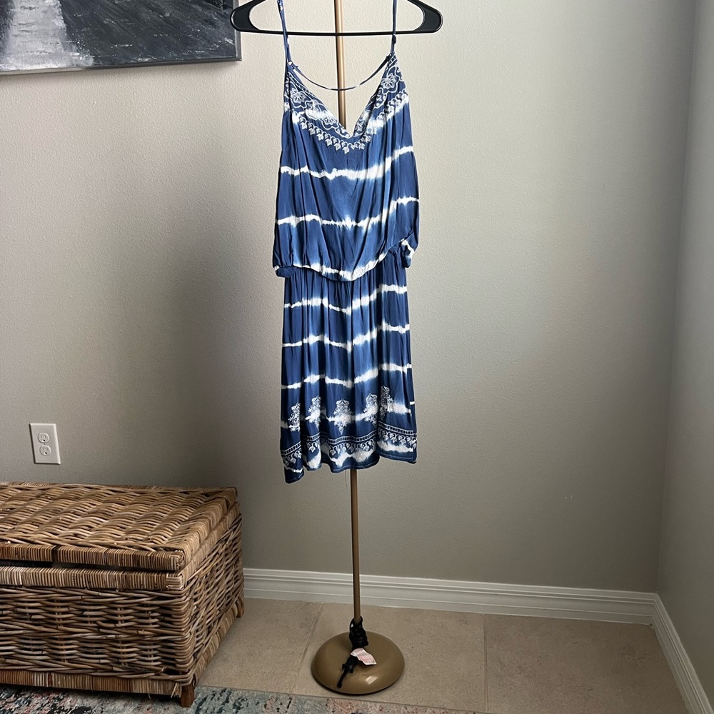 NWT ANDREE BLUE Strappy Dress
